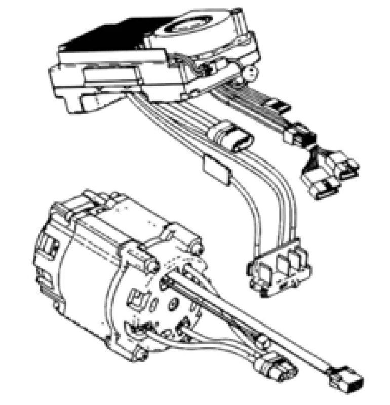 REPLACEMENT MOTOR/ESC COMBO - 20EDRIVE (SPSTACYC220015)