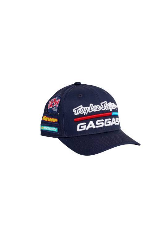 TLD GASGAS TEAM  CURVED  CAP NAVY (3GG240068900)