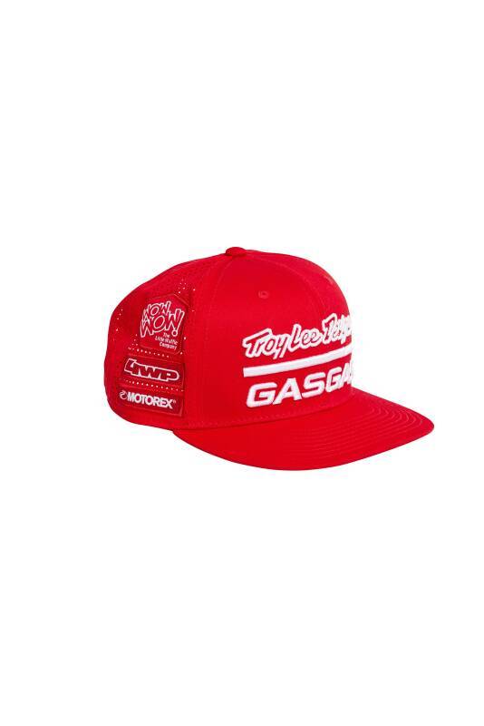 TLD GASGAS TEAM  FLAT CAP RED (3GG240068800)