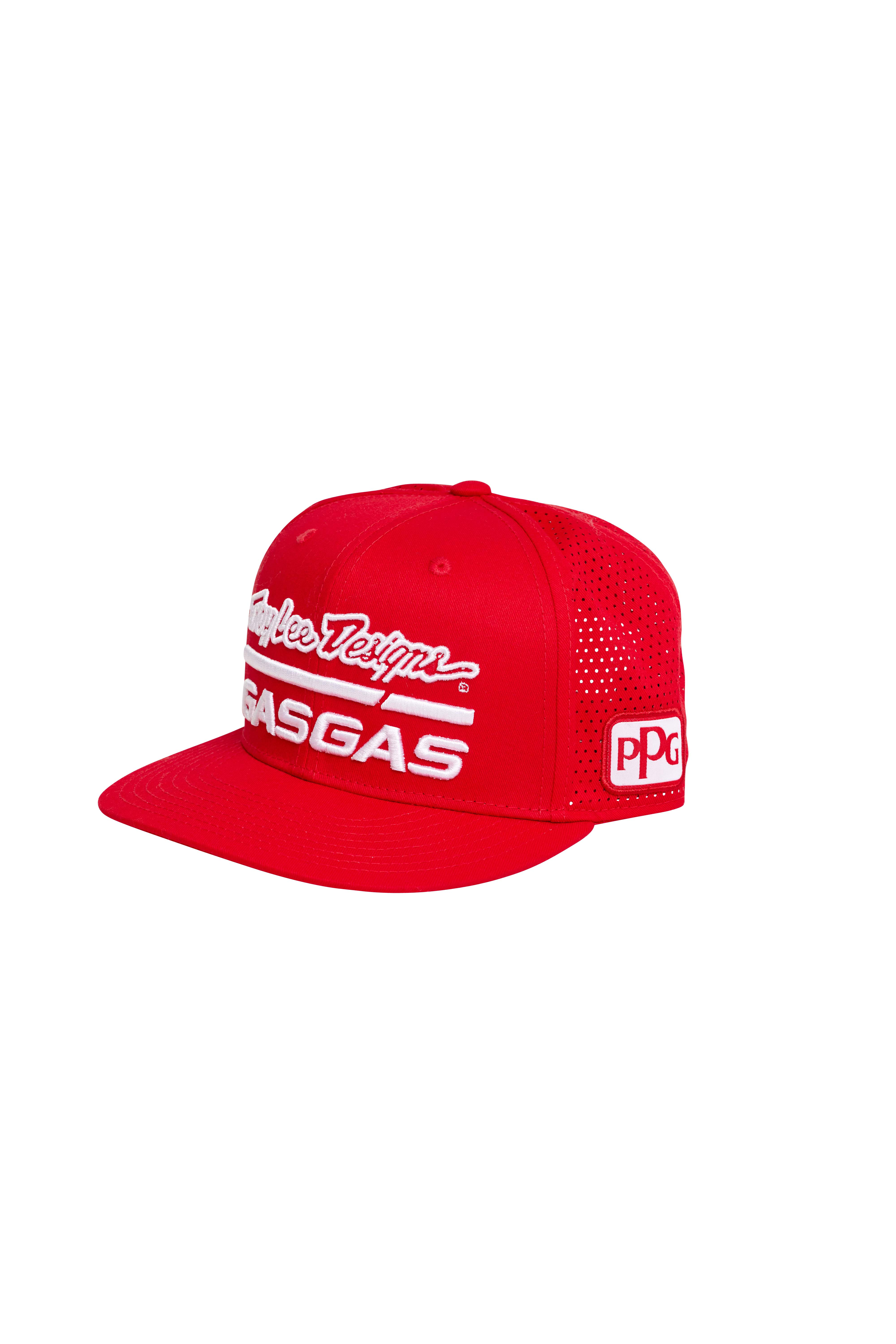 TLD GASGAS TEAM  FLAT CAP RED