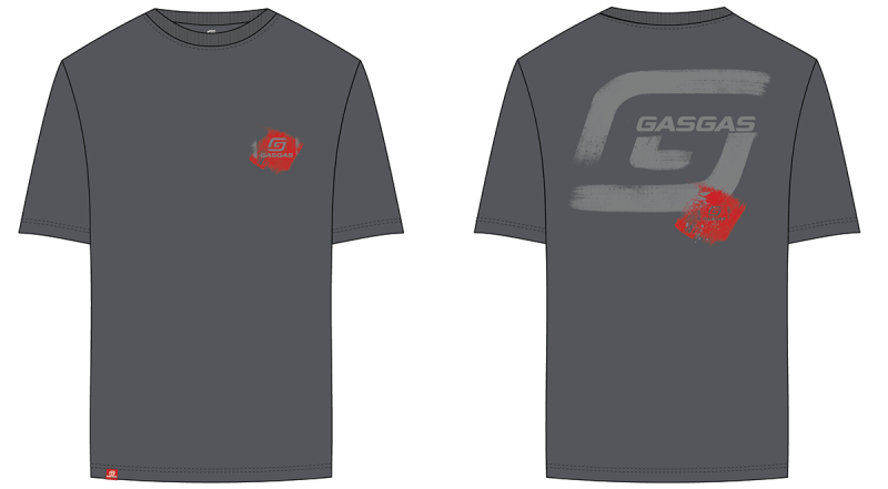 FULL GAS TEE GREY XXL (3GG25002360X)