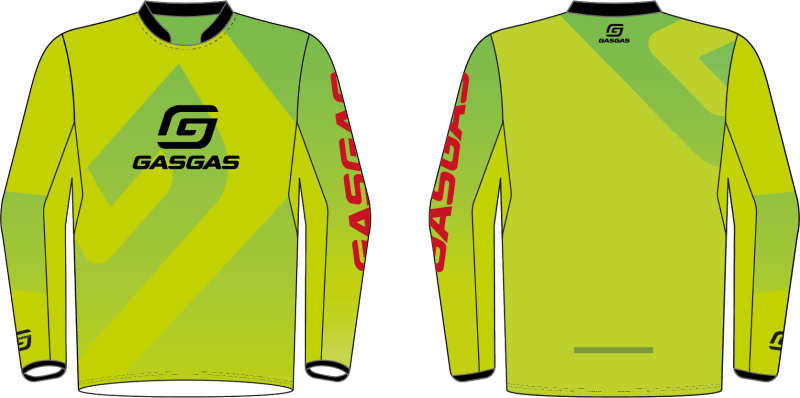 TECH JERSEY LIME XXL (3GG25001350X)