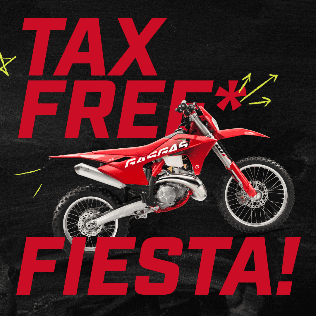 È SEMPRE FIESTA CON LA PROMOZIONE GASGAS “TAX FREE”