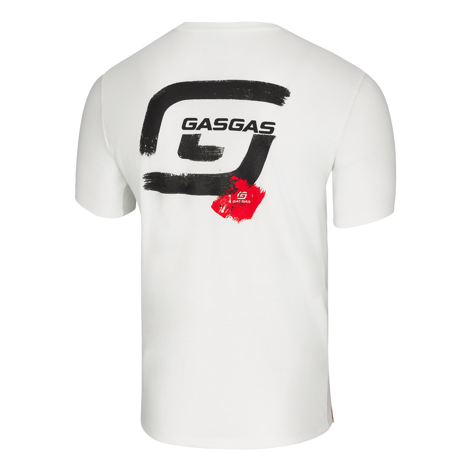 FULL GAS TEE WHITE