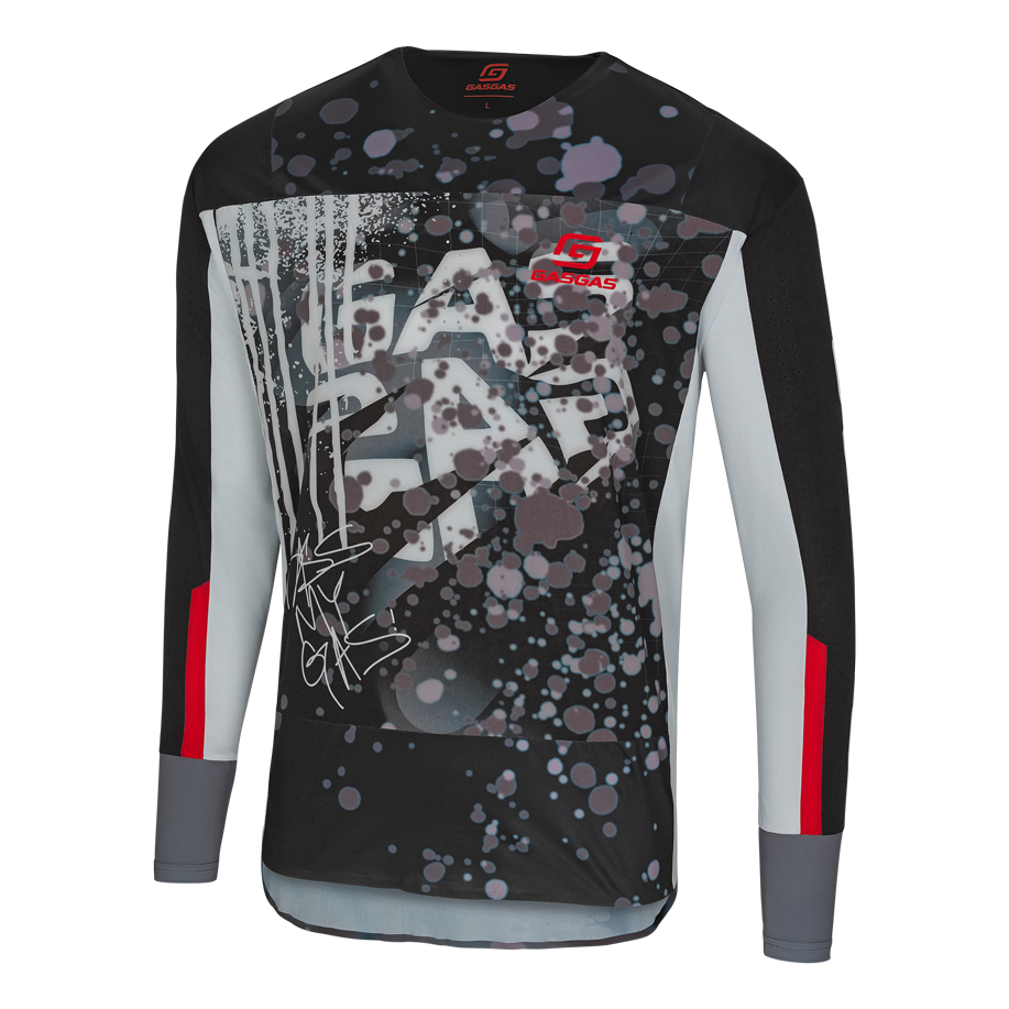 FAST JERSEY BLACK/GREY XXL