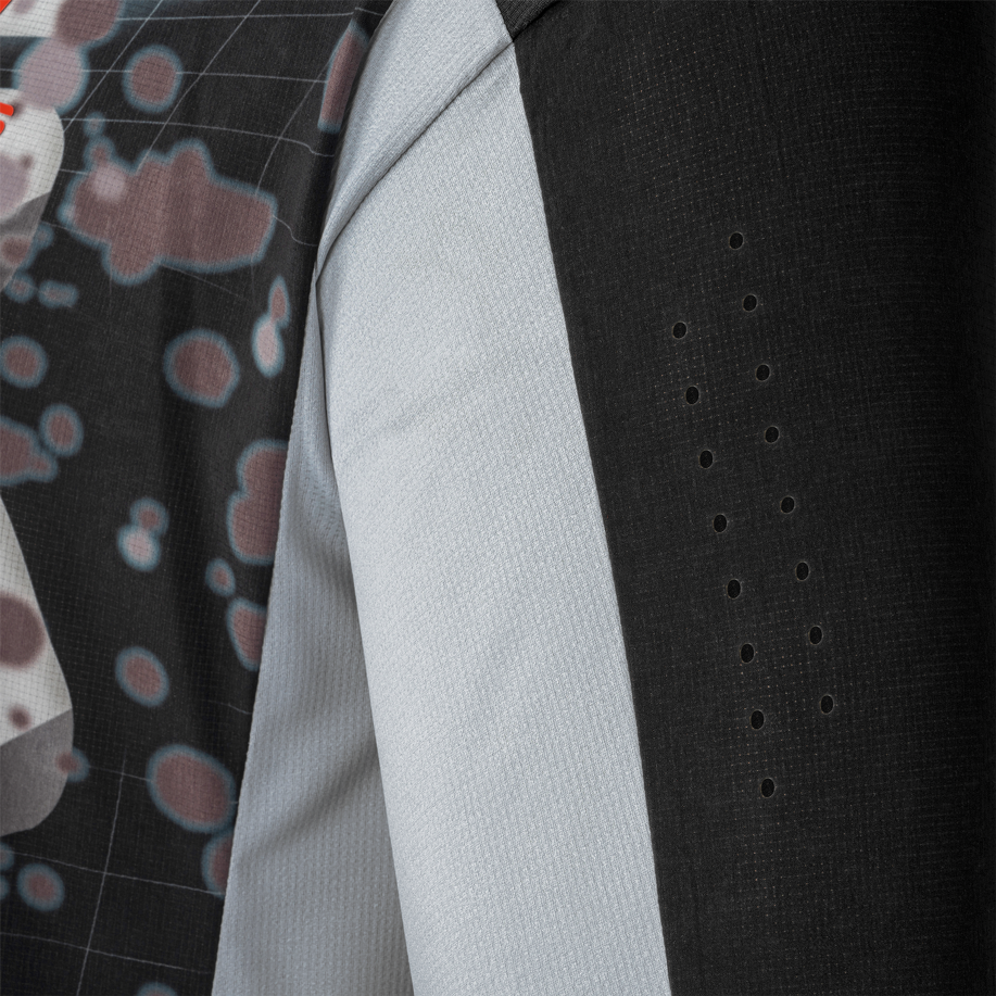 FAST JERSEY BLACK/GREY XXL