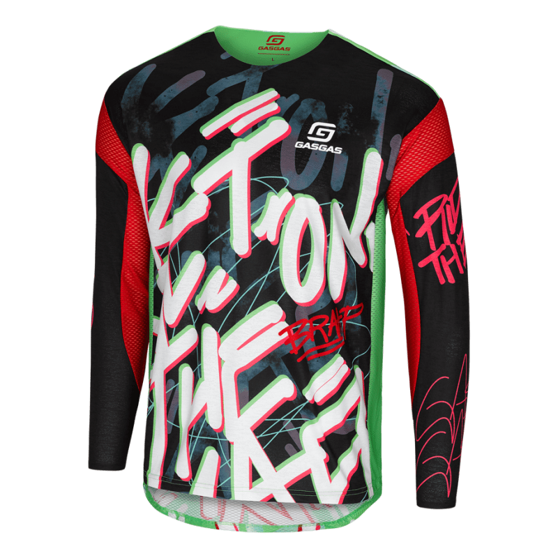 FAST AIR JERSEY BLK/GREEN XXL (3GG25001470X)