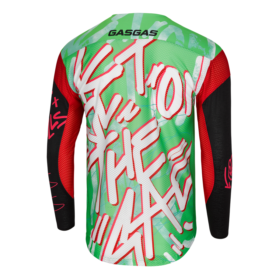 FAST AIR JERSEY BLK/GREEN XXL