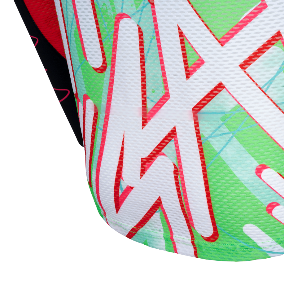 FAST AIR JERSEY BLK/GREEN XXL