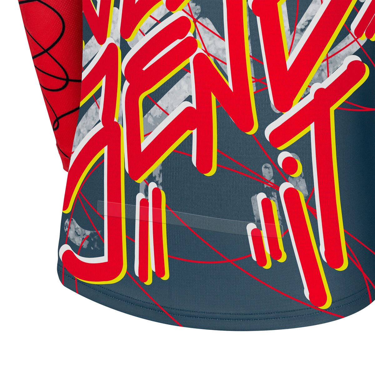 OFFROAD JERSEY BLK/RED - BAMBINO